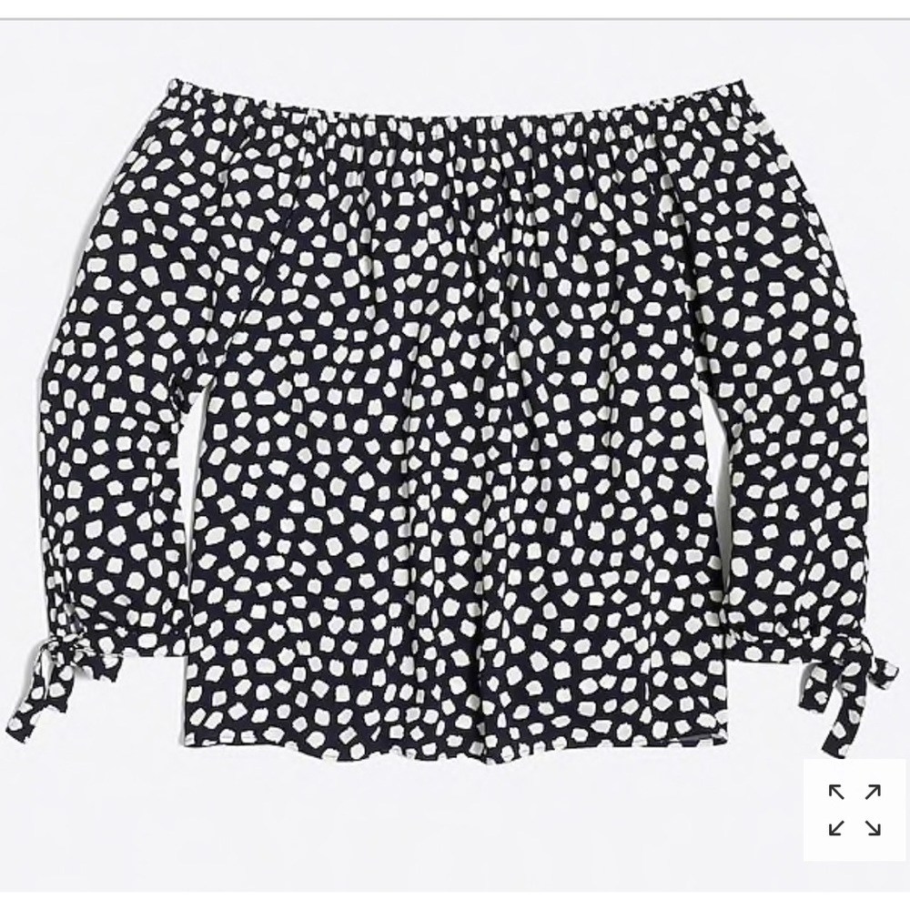 Jcrew off the shoulder blouse. New with tags